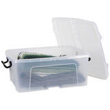 Strata Smart 24L clear storage box, UK version