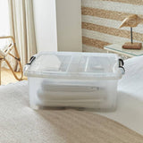 Strata Smart 24L clear storage box, UK version