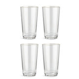 Habitat gold rim tumblers set of 4, UK version