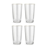 Argos Habitat Gold Rim Tumbler Pack of 4- Buy online at McGrocer
