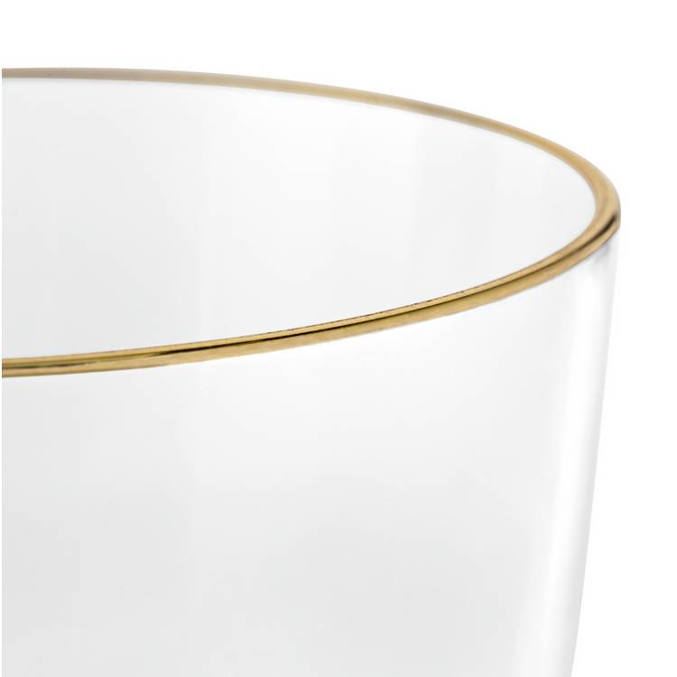 Habitat gold rim tumblers set of 4, UK version