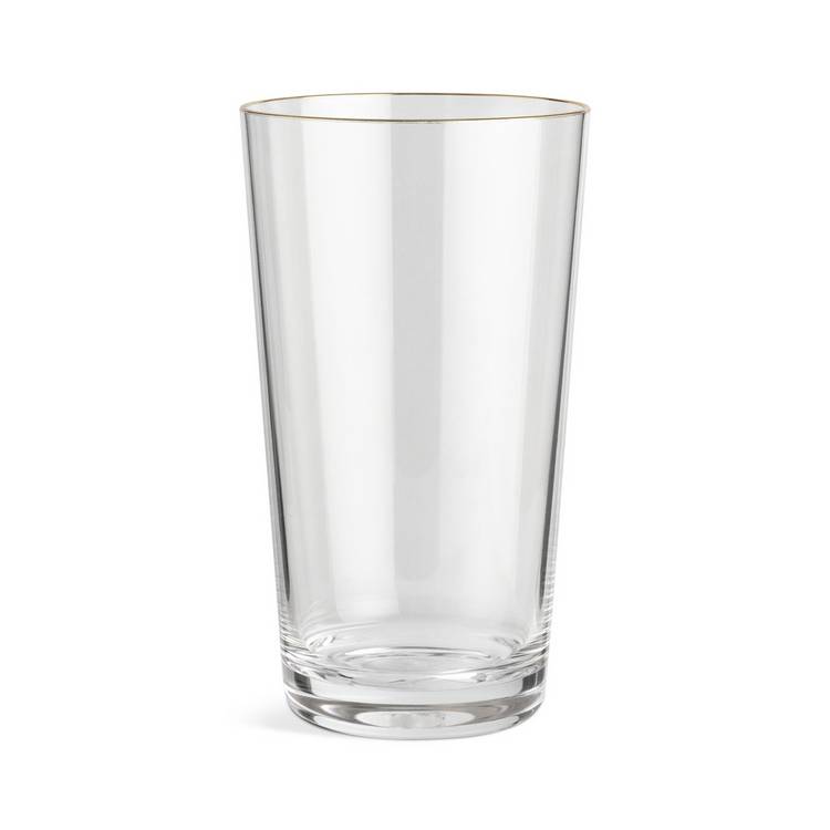 Habitat gold rim tumblers set of 4, UK version