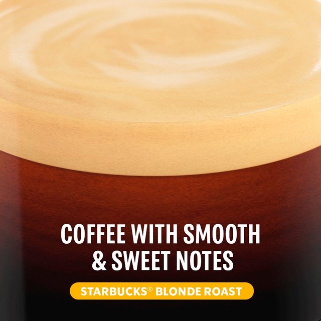 STARBUCKS Blonde Espresso Roast Coffee Pods by NESCAFE Dolce Gusto   12 per pack GOODS M&S