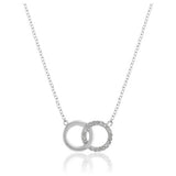 Olivia Burton silver interlink necklace - British product
