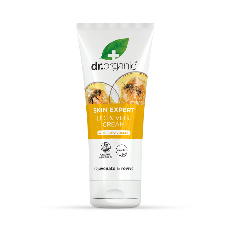 Dr Organic Royal Jelly Leg & Vein Cream 200ml - British product