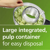 Philips compact juicer black with 1.5 litre capacity - British product