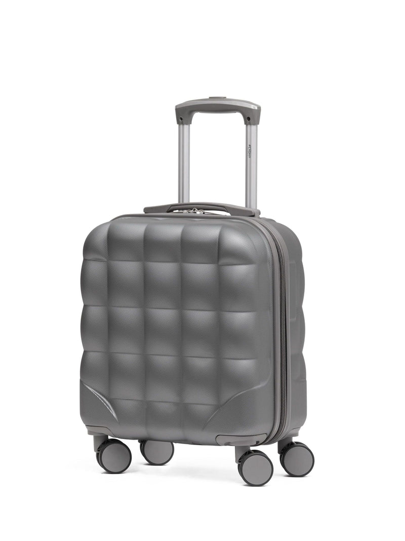 Flight Knight anthracite silver cabin case 45x36x20cm, imported from the UK