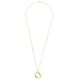Revere 9ct gold floating heart pendant 18 inch, UK version