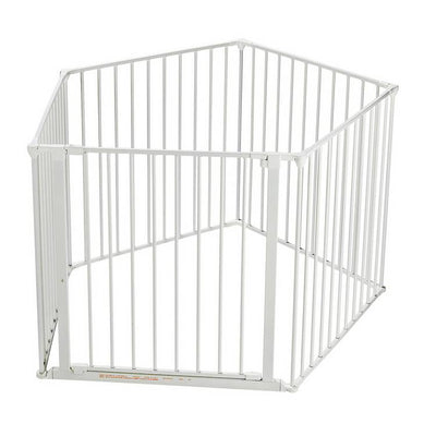 Argos Scandinavian Pet Pen with Wall Fittings White- Buy online at McGrocer