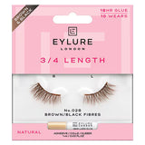 Superdrug Eylure 3/4 Length False Eyelashes No.028 Brown/Black- Buy online at McGrocer