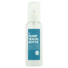 Superdrug pump travel bottle 100ml (British brand)