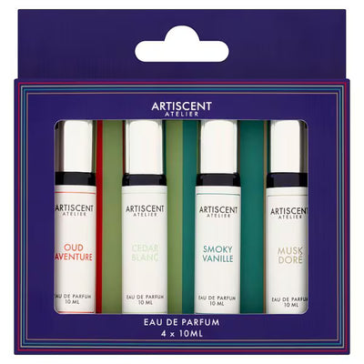 Superdrug Artiscent Discovery Gift 4 x 10ml Perfume Oil Set- Buy online at McGrocer