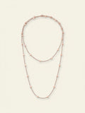 Cartier LOVE long necklace in 18ct rose gold, UK version