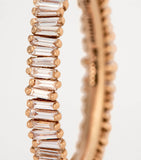 Suzanne Kalan rose gold diamond eternity ring, UK version