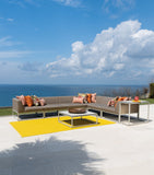 Indian Ocean modular outdoor lounge chair corner module, UK version