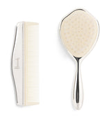 Harrods Harrods Silver-Plated Brush and Comb Set- Buy online at McGrocer
