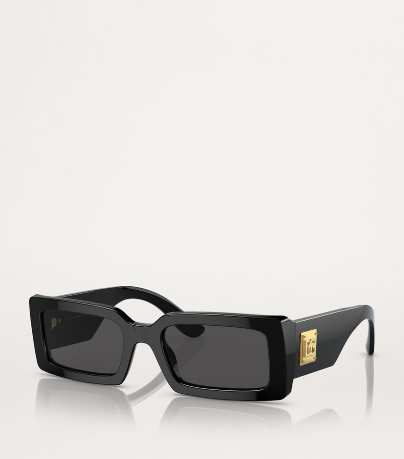 Dolce&Gabbana acetate rectangle sunglasses, UK version