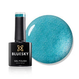 Bluesky Gel Polish Lost Labyrinth Teal Glitter - British product