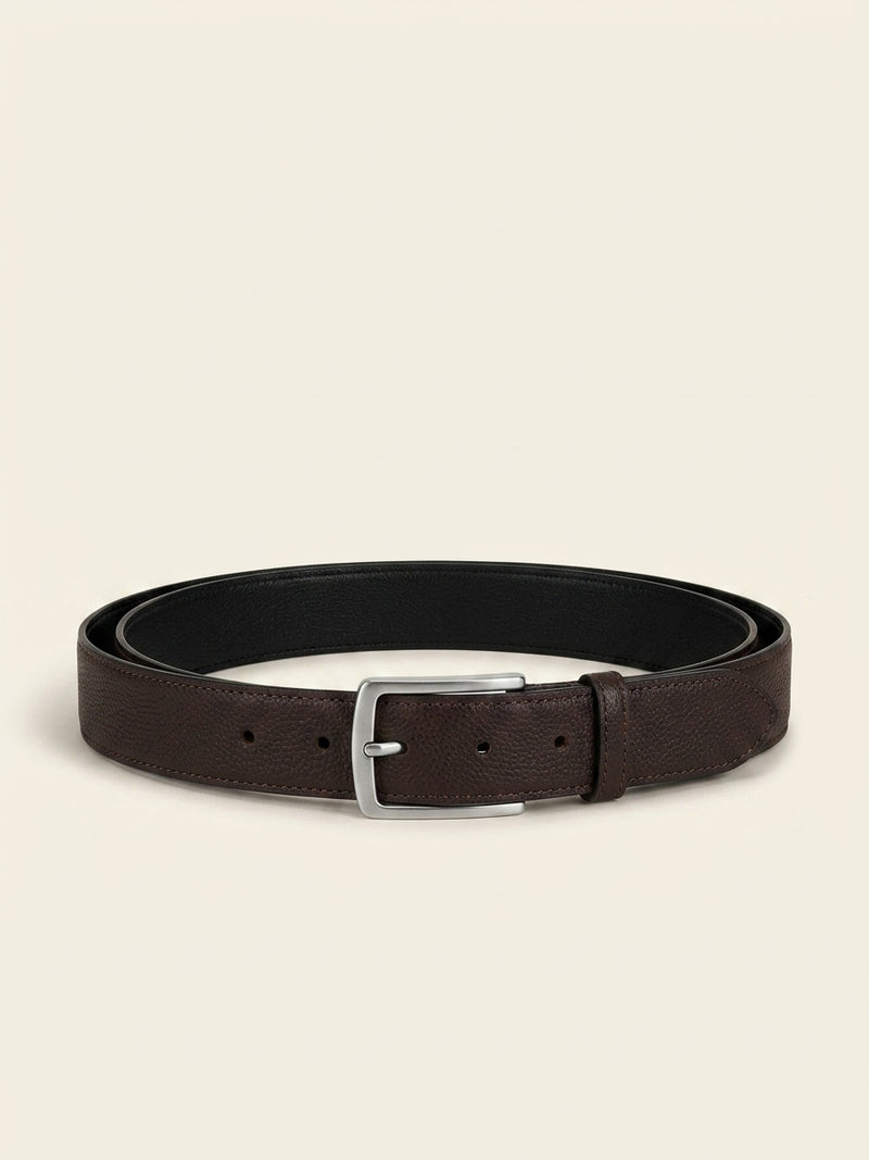 Cartier reversible leather belt black and brown strap, UK version