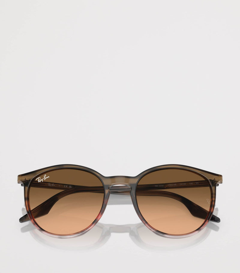 Ray-Ban Phantos round sunglasses acetate, imported from the UK