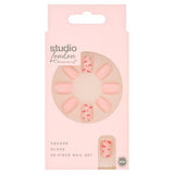 DNR Studio London Cherry Short Oval False Nails