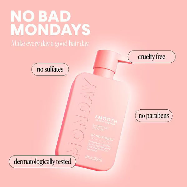 Monday Haircare Smooth Conditioner 350ml, imported from the UK