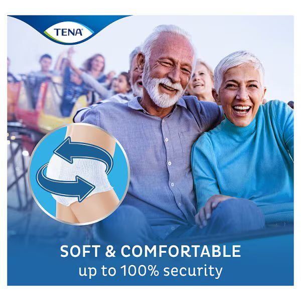 TENA Pants Plus Large x 8 (British brand)