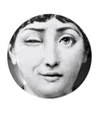 Fornasetti Tema e Variazioni No. 130 wall plate 26cm - British product