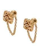 LOEWE Bombé Anagram Chain Stud earrings (British brand)