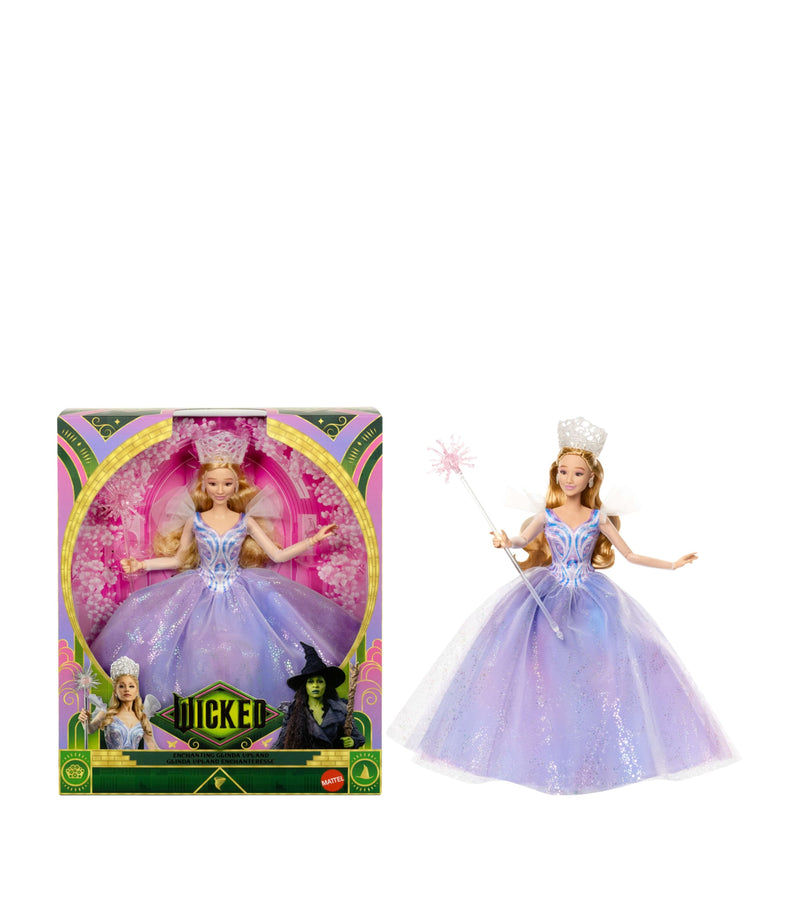 Wicked deluxe Glinda fashion doll with accessories, approximately 32cm height (British brand)