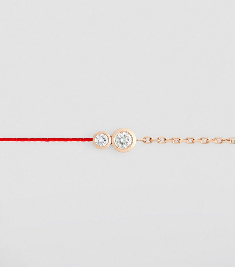 Redline Infinite rose gold diamond bracelet, UK version