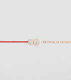 Redline Infinite rose gold diamond bracelet, UK version