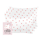 Superdrug Silver Cloud Silver Ion Infused Satin Pillowcase Heart Print - 4 Pack- Buy online at McGrocer