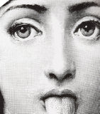 Fornasetti Tema e Variazioni porcelain wall plate 26cm (British brand)