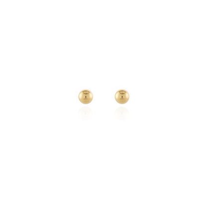 Superdrug Cachet Gold-Plated Ball Stud Earrings 7mm- Buy online at McGrocer