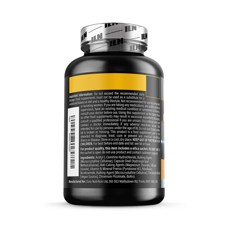 Iron Labs Acetyl L-Carnitine capsules 120 count, UK version