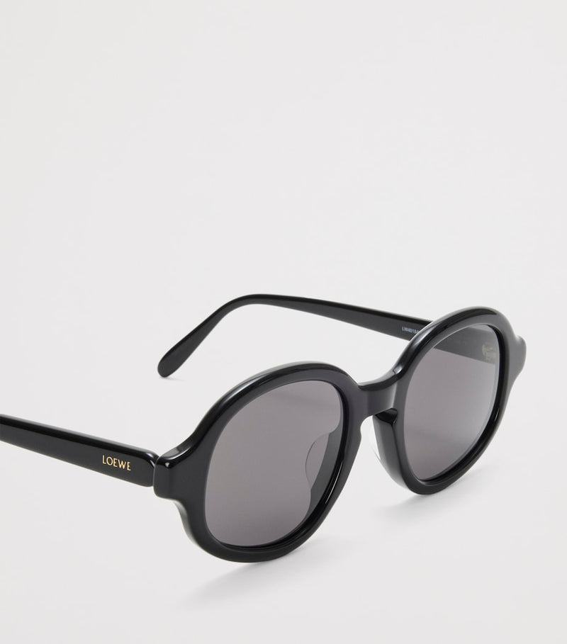 LOEWE Delta slim sunglasses round acetate tinted lenses - British product