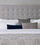 SAVOIR king duvet cover set in 400 thread count cotton percale with fitted sheet and pillowcases (British brand)