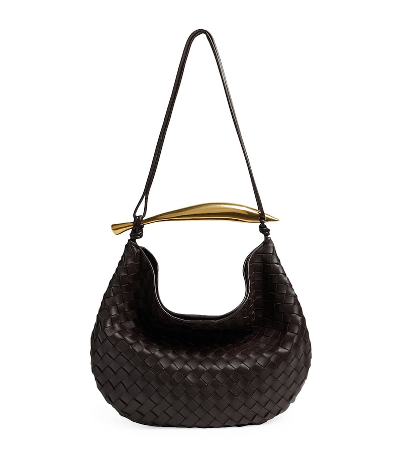Bottega Veneta Sardine medium shoulder bag gold handle - British product
