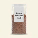Holland & Barrett Holland & Barrett Brown Flaxseed Linseeds 500g- Buy online at McGrocer