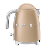 Harrods Smeg '50s Style Kettle Matte Champagne Electric Kettle 1.7L- Buy online at McGrocer