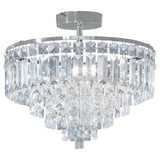 Argos Home Olivia ceiling light chrome clear 33cm (British brand)