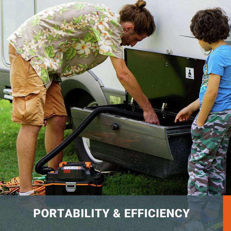 Worx cordless wet dry vacuum cleaner 20V, UK version