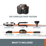 Worx cordless wet dry vacuum cleaner 20V, UK version