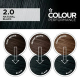 Superdrug Natural Black Permanent Hair Dye Kit (British brand)