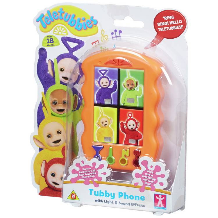Teletubbies phone activity toy, UK version
