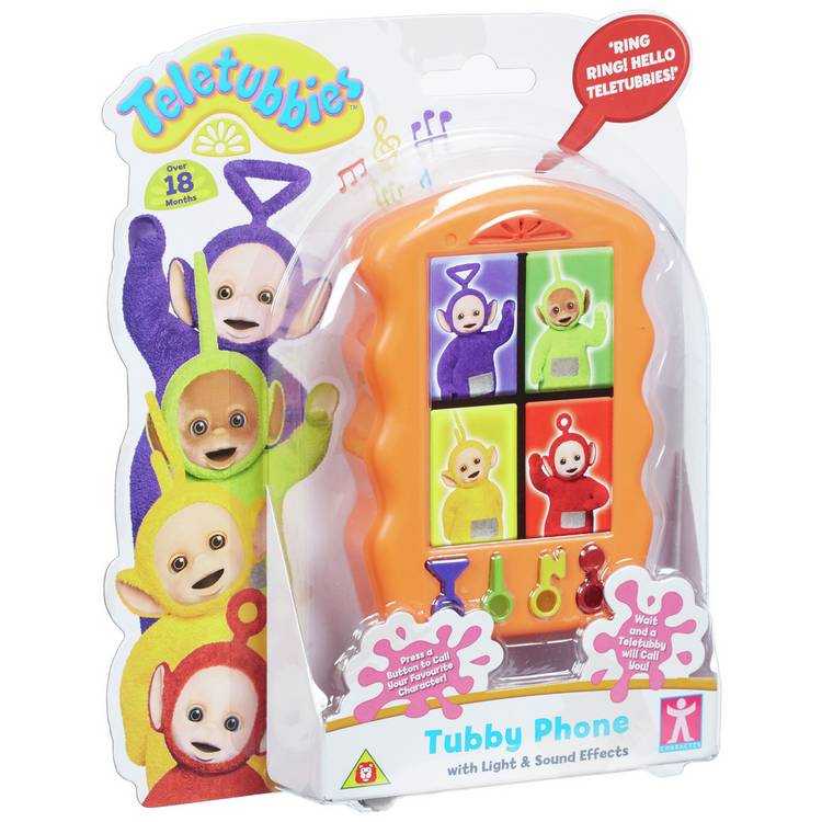 Teletubbies phone activity toy, UK version