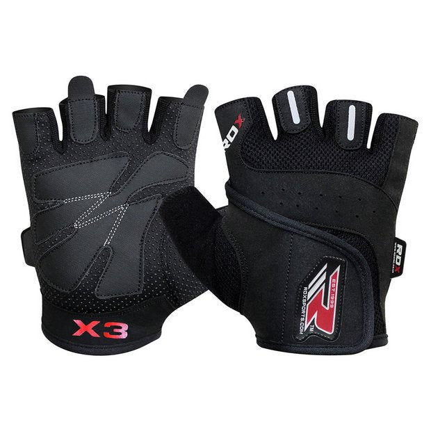 RDX gel weightlifting gloves medium large (British brand)