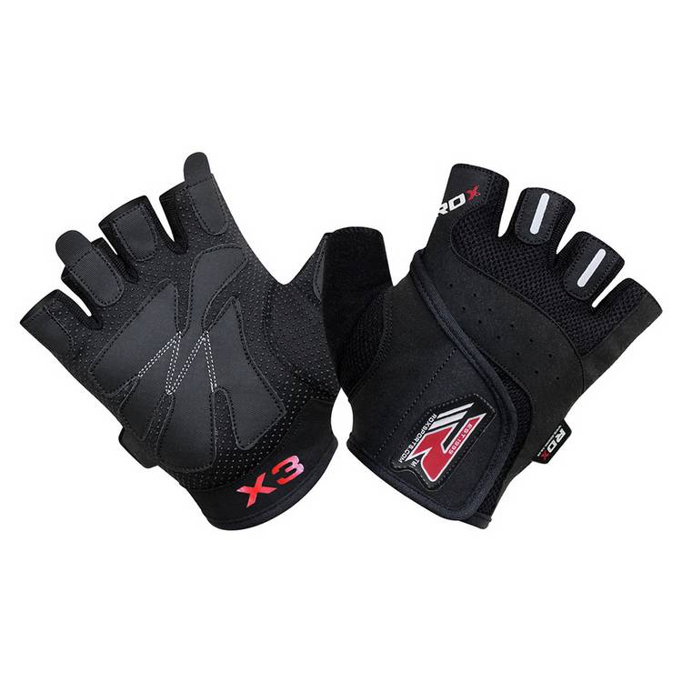 RDX gel weightlifting gloves medium large (British brand)