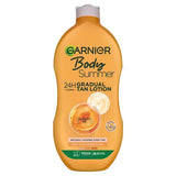Superdrug Garnier Summer Body Dark Gradual Tan Moisturiser Self Tan 400ml- Buy online at McGrocer
